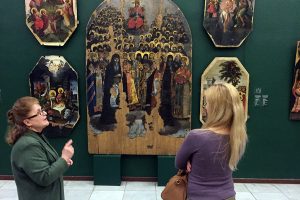 Посещение Национального художественного музея в Киеве